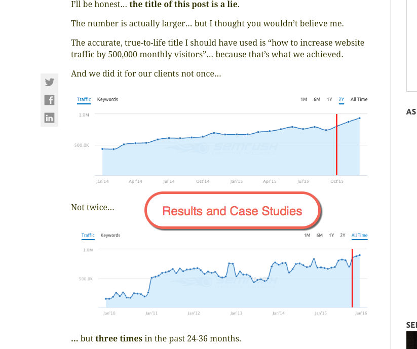 Siege Media results example